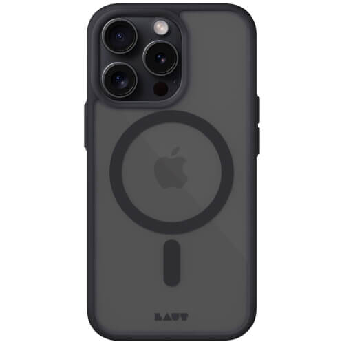 Чохол-накладка LAUT HUEX PROTECT for iPhone 15 Pro with MagSafe Black (L_IP23B_HPT_BK)